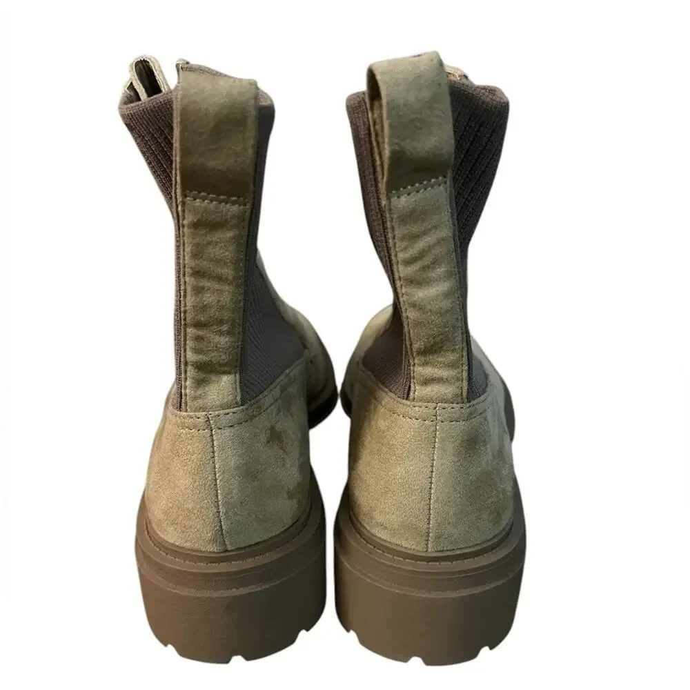 NWOT Women's Steven by Steve Madden Aliyah Front-Zip Boots – Sz 8.5